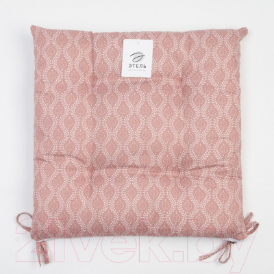 Подушка на стул Этель Орнамент / 7810961 (40x40, розовый)
