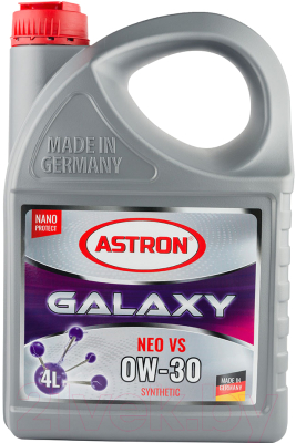 Изображение товара Моторное масло Astron Galaxy Neo VS 0W30 / 40044l (4л)