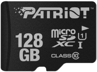 Карта памяти Patriot MicroSDXC 128GB LX Series Class 10 (UHS-I) (PSF128GMDC10) - 