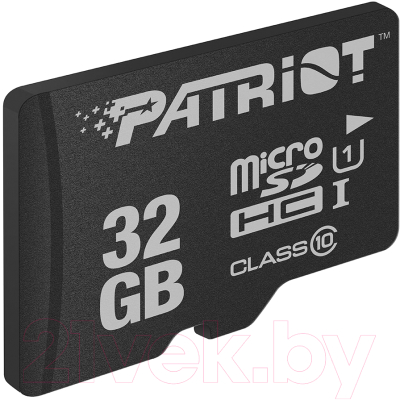 Карта памяти Patriot MicroSDHC 32GB LX Series UHS-I Class 10 (PSF32GMDC10)