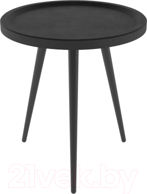 Журнальный столик Калифорния мебель Батл (черный лофт/черный)