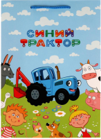 

Пакет подарочный Чудо праздник, Синий трактор PBL-64064-STR