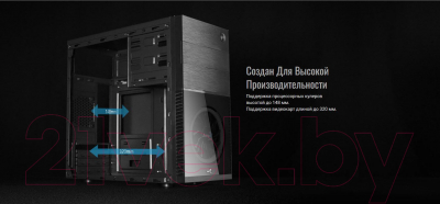 Корпус для компьютера AeroCool CS-105 Red