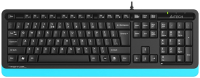 Клавиатура A4Tech Fstyler FKS10 (черный/синий) - 