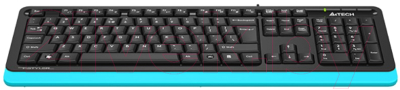 Клавиатура A4Tech Fstyler FKS10 (черный/синий)