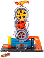 Автосервис игрушечный Hot Wheels Сити Шиномонтажная мастерская / HDP02 - 