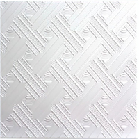 Потолочная плита SOLID С2007 из эксрудированного пенополистирола (500x500, белый) - 