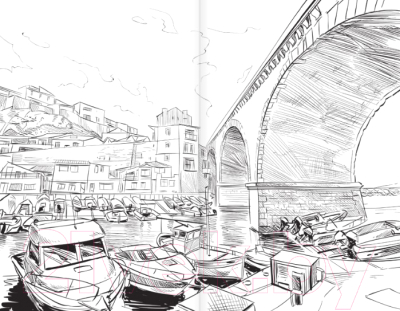 Изображение товара Раскраска-антистресс АСТ Архитектура большого города (Остин А.А.)