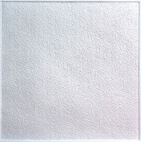 Потолочная плита SOLID Бисер из пресованного полистирола (500x500, белый) - 