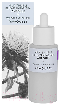 Сыворотка для лица Rawquest Milk Thistle Brightening Spa Ampoule