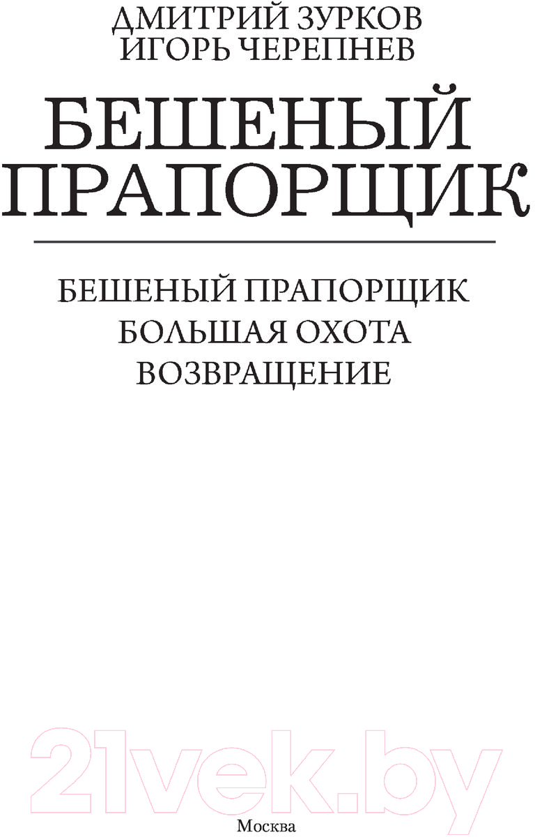 Художественная книга АСТ Бешеный прапорщик (Зурков Д.А., Черепнев И.А.) — фото 2