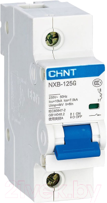 Выключатель автоматический Chint NXB-125 1P 80A 10кА (C) / 816123
