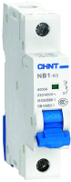 Выключатель автоматический Chint NB1-63 1P 16A 6кА D / 179630 - 