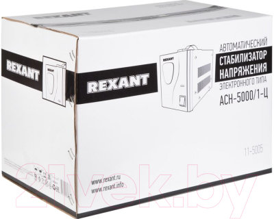 Стабилизатор напряжения Rexant AСН-5 000/1-Ц / 11-5005