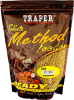 Прикормка рыболовная Traper Method Feeder Pellets Ready / 04321 (500г, банан) - 