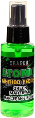 Ароматизатор рыболовный Traper Method Feeder Atomix / 02320 (50г, зеленый марципан)