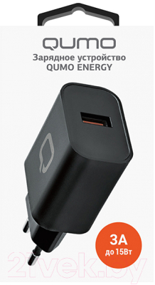 Адаптер питания сетевой Qumo Charger 0048 / Q33003 (черный)