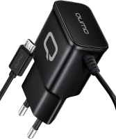 Зарядное устройство сетевое Qumo Energy Charger 0024 / Q30548 (черный) - 