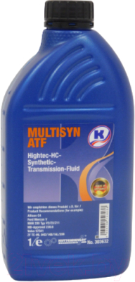 Трансмиссионное масло Kuttenkeuler Multisyn ATF / 303632 (1л)