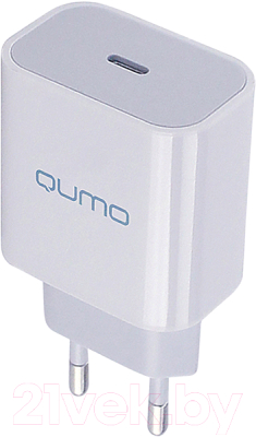 Адаптер питания сетевой Qumo Energy Light Charger 0051 / Q32845 (белый)