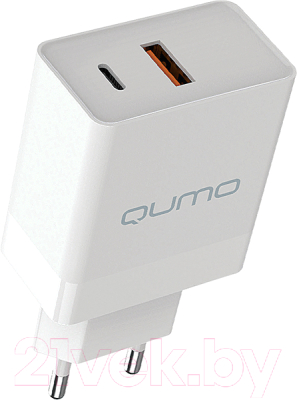 Адаптер питания сетевой Qumo Energy Light Charger 0052 / Q32846 (белый)