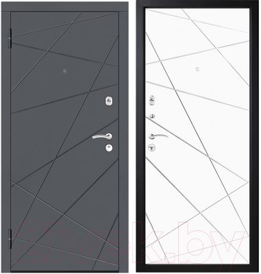 Изображение товара Входная дверь Металюкс М310 (96х205, левая)
