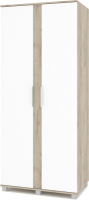 Шкаф Modern Пандора П21 (серый дуб/белый) - 