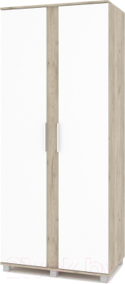Шкаф Modern Пандора П21 (серый дуб/белый)