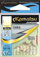 

Набор крючков рыболовных, Chika Gold 12 / 513700112