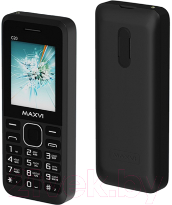 Изображение товара Мобильный телефон Maxvi C20 (черный)