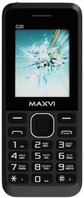 Изображение товара Мобильный телефон Maxvi C20 (черный)