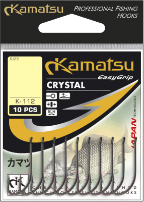 Набор крючков рыболовных KAMATSU Crystal Bln / 512200306 (10шт)