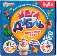 

Настольная игра Умные игры, Мега Дубль. Любимые герои. Буба / 4680107940681