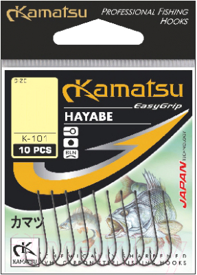 Набор крючков рыболовных KAMATSU Hayabe Bln / 514100304 (10шт)