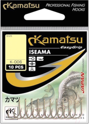 Изображение товара Набор крючков рыболовных KAMATSU Iseama Bln / 510600312 (10шт)