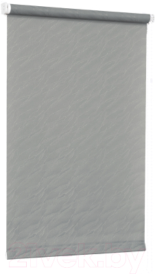 Рулонная штора Delfa Сантайм Жаккард Веда СРШ-01М 8618 (34x170, серый)