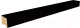 Рейка интерьерная STELLA МДФ Милана Black Edition (2700х30х20) - 