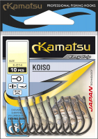 Набор крючков рыболовных KAMATSU Koiso Bln / 511400312 (10шт) - 