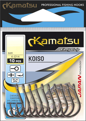 Набор крючков рыболовных KAMATSU Koiso Bln / 511400312 (10шт)