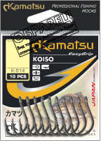 Набор крючков рыболовных KAMATSU Koiso Gold / 511400102 (10шт) -