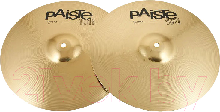 Набор тарелок для ударной установки Paiste 101 Brass Hi-Hat 0000144013