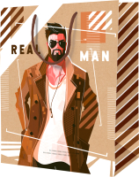 

Пакет подарочный ArtSpace, Real man / K_46094