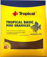 

Корм для рыб TROPICAL, Breeder Line Tropical Basic Mini Granules / 6132