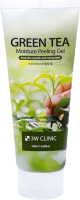 Пилинг для лица 3W Clinic Green Tea Moisture Peeling Gel (180мл) - 