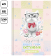 Миниатюра изображения товара Скетчбук BG Котик с бантиком / С5т80_лм 10036 (80л)