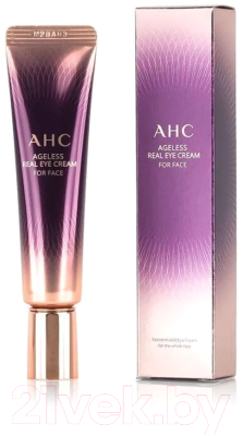 Крем для век AHC Ageless Real Eye Cream For Face для лица и век (30мл)