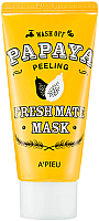 Маска для лица гелевая A'Pieu Fresh Mate Papaya Mask (50мл) - 