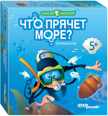 

Настольная игра Step Puzzle, Что прячет море / 76129