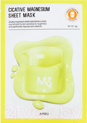 

Маска для лица тканевая A'Pieu, Cicative Magnesium Sheet Mask