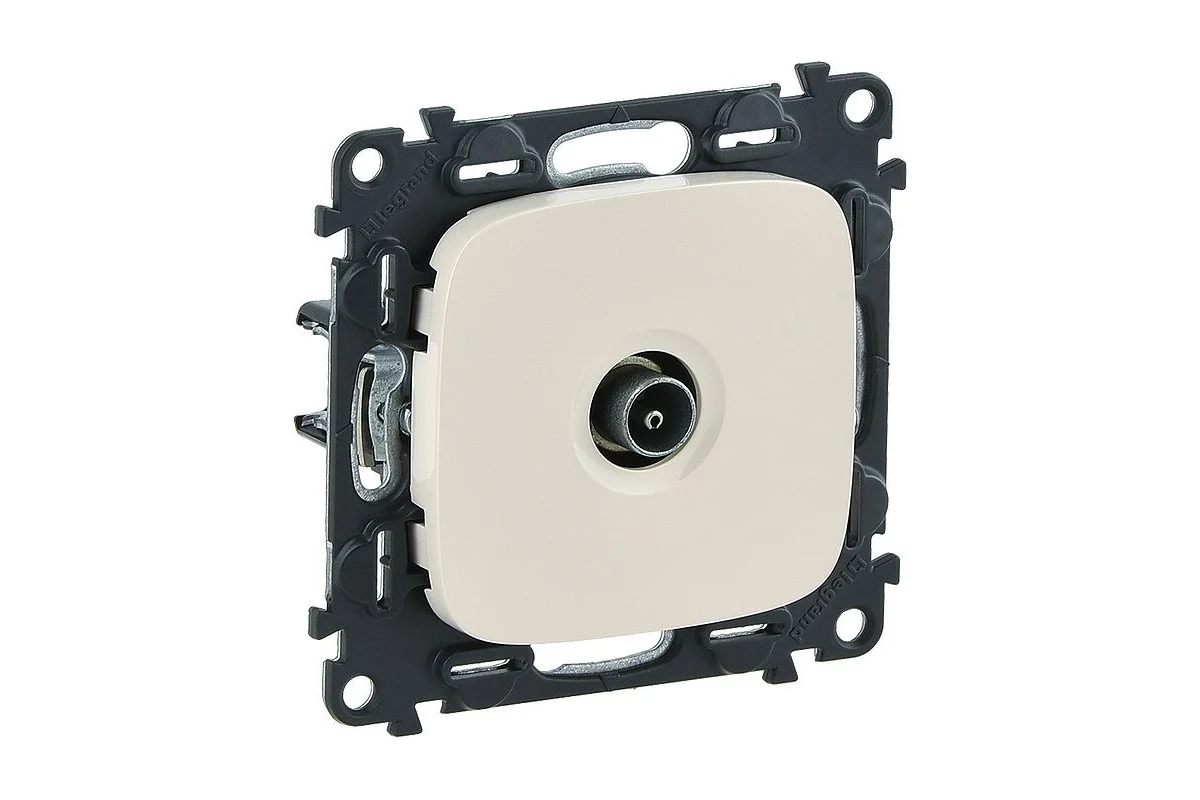 Розетка Legrand Valena Allure 753860 (слоновая кость)